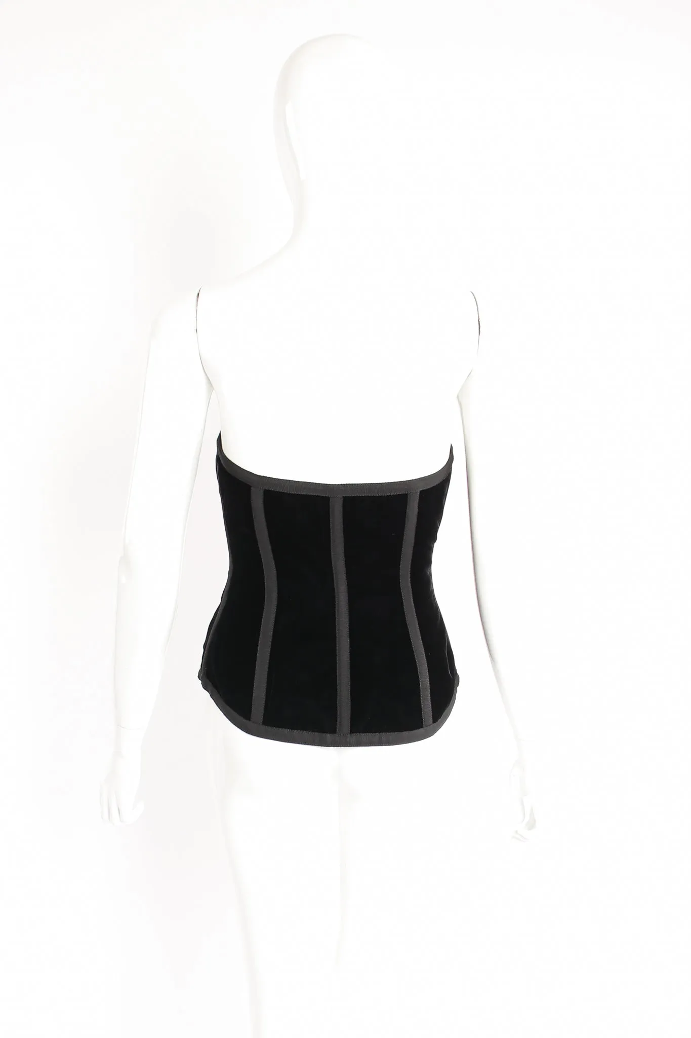 1988 A/W Velvet Satin Corset