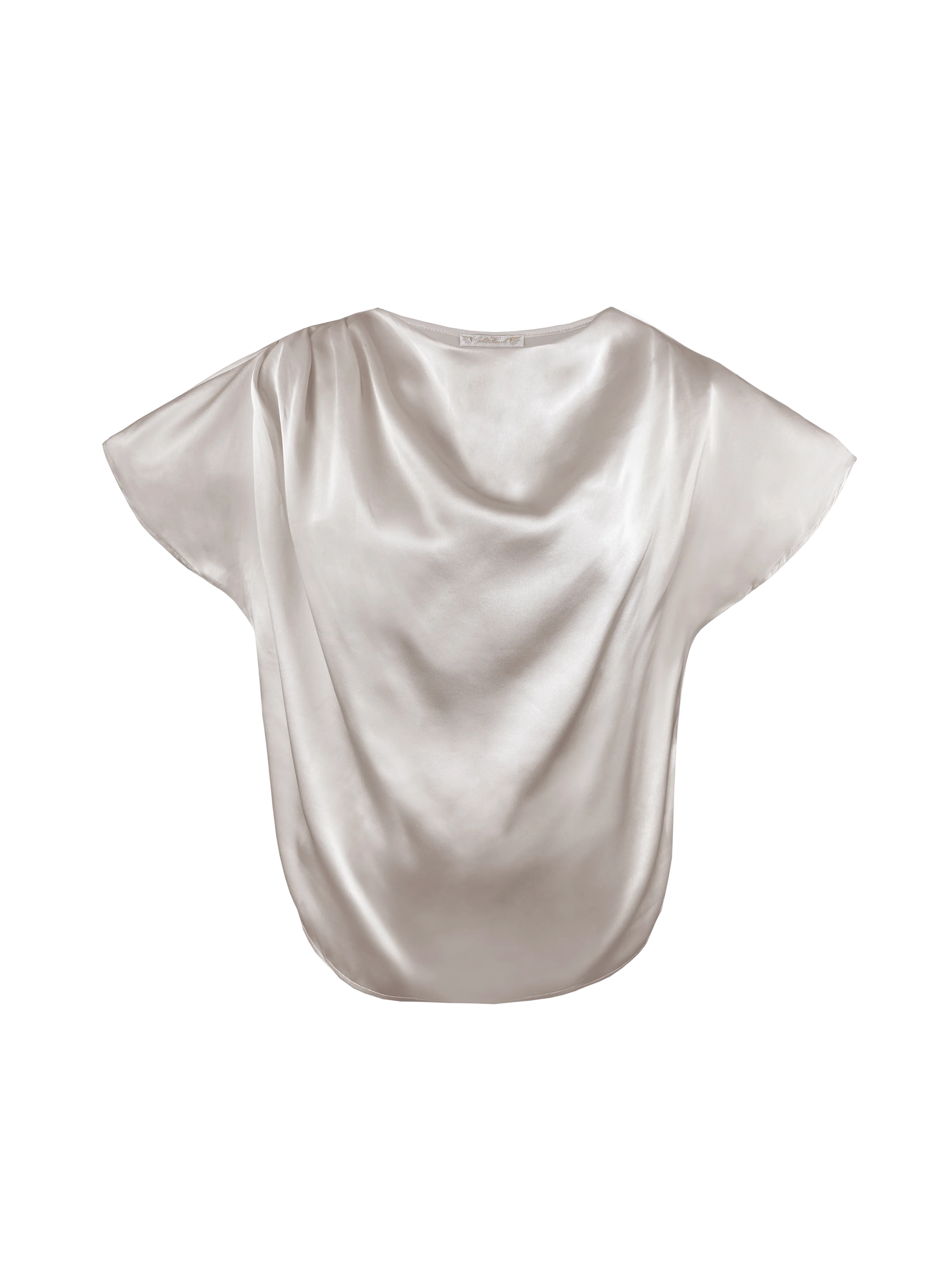 Charlotte Pleated Wedge Antique White