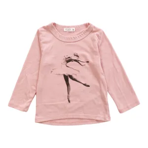 Cozii- L/S CREW TEE BALLET PINK