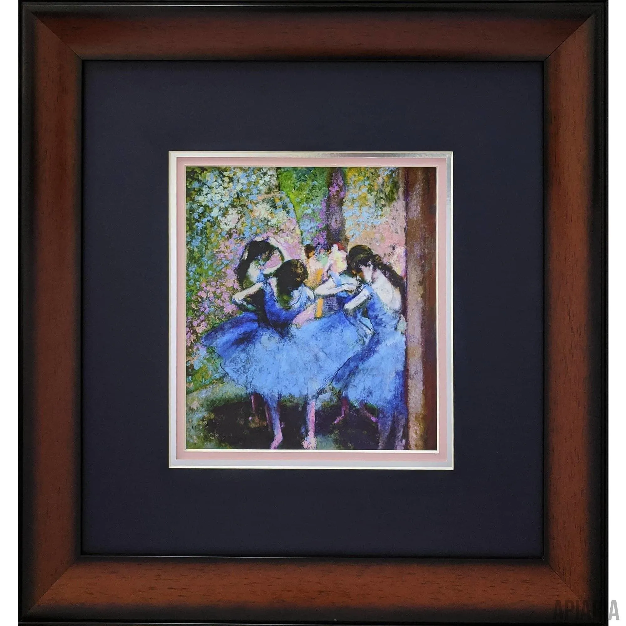 Edgar Degas "Dancers in Blue"