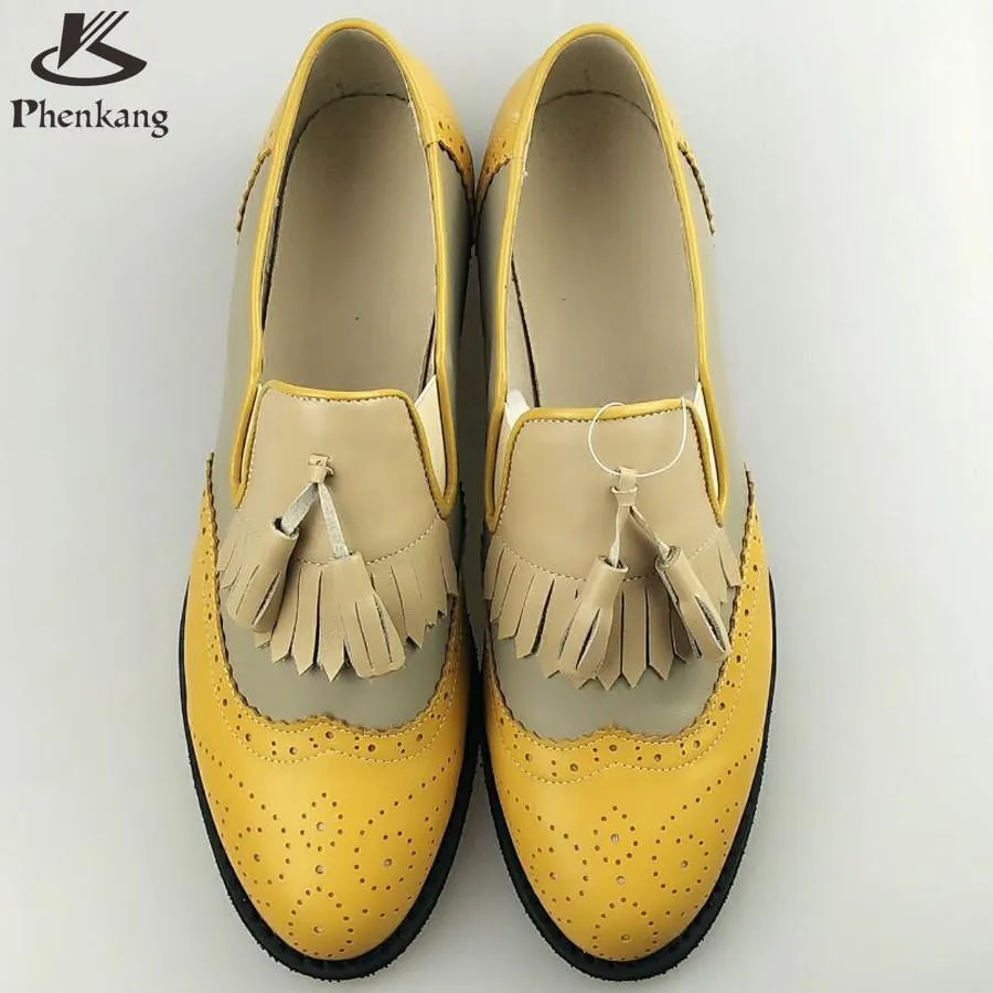 Men's Vintage Fashion Oxfords