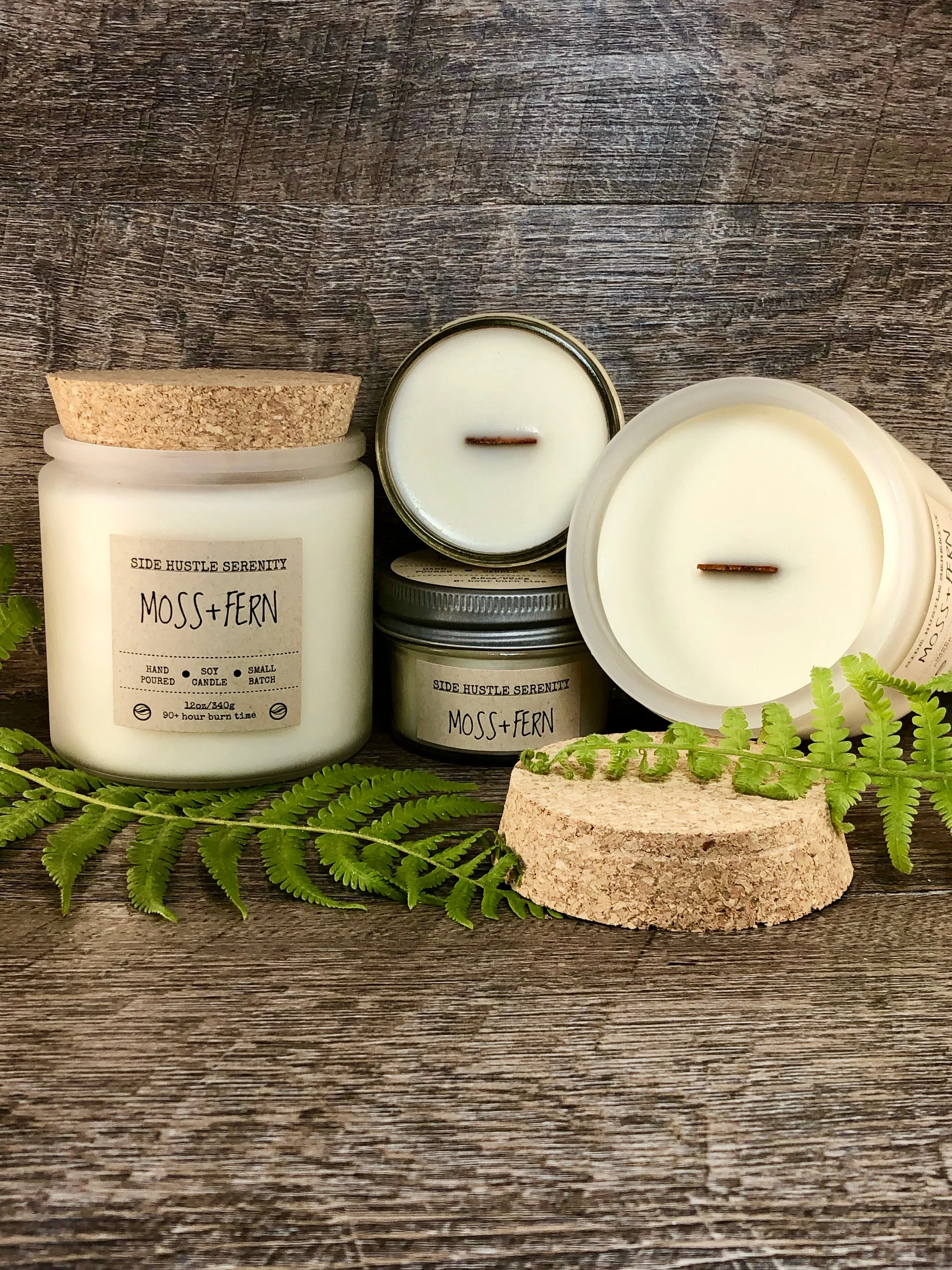 MOSS   FERN Scented Soy Candle | 12oz