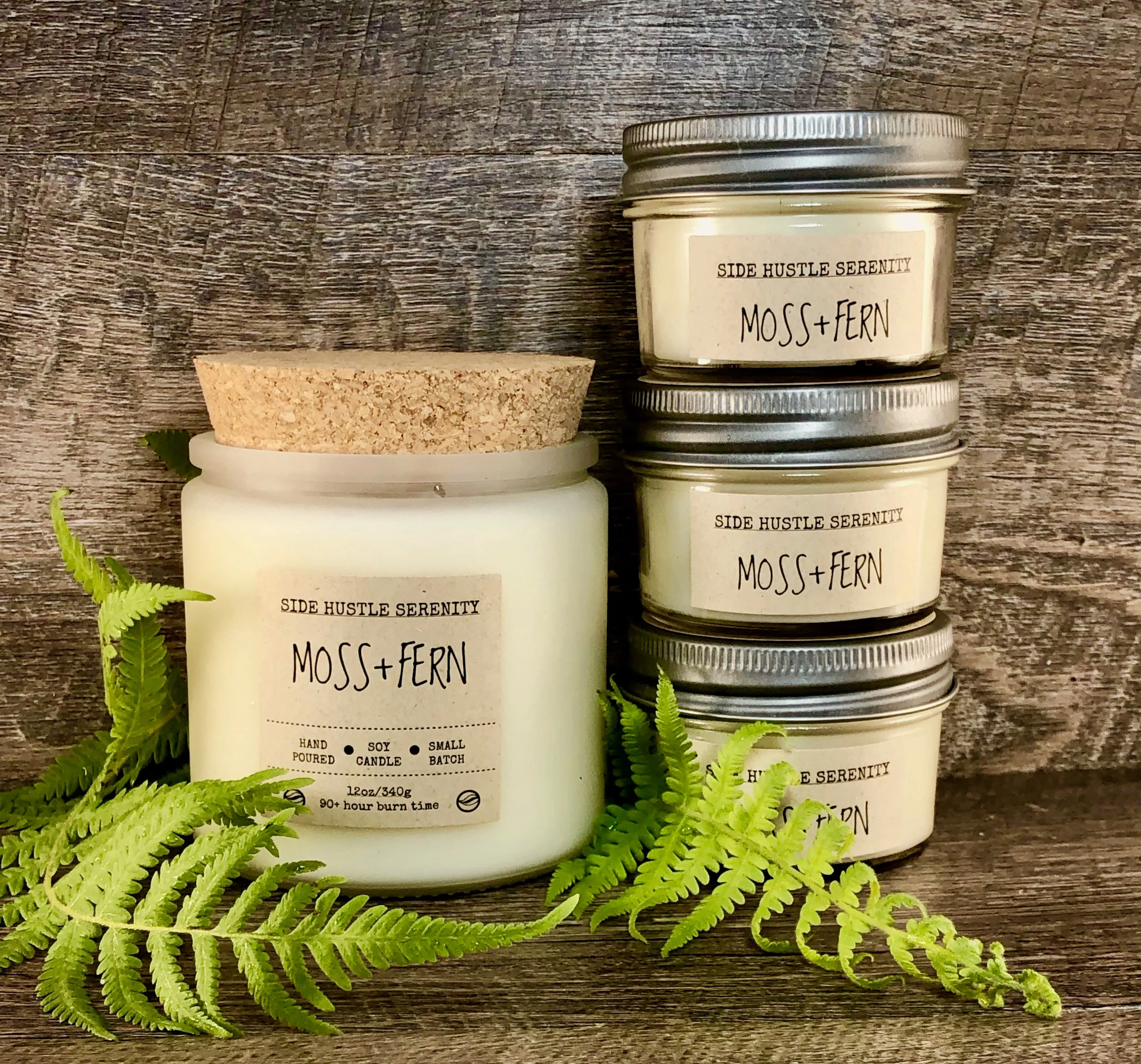 MOSS   FERN Scented Soy Candle | 12oz