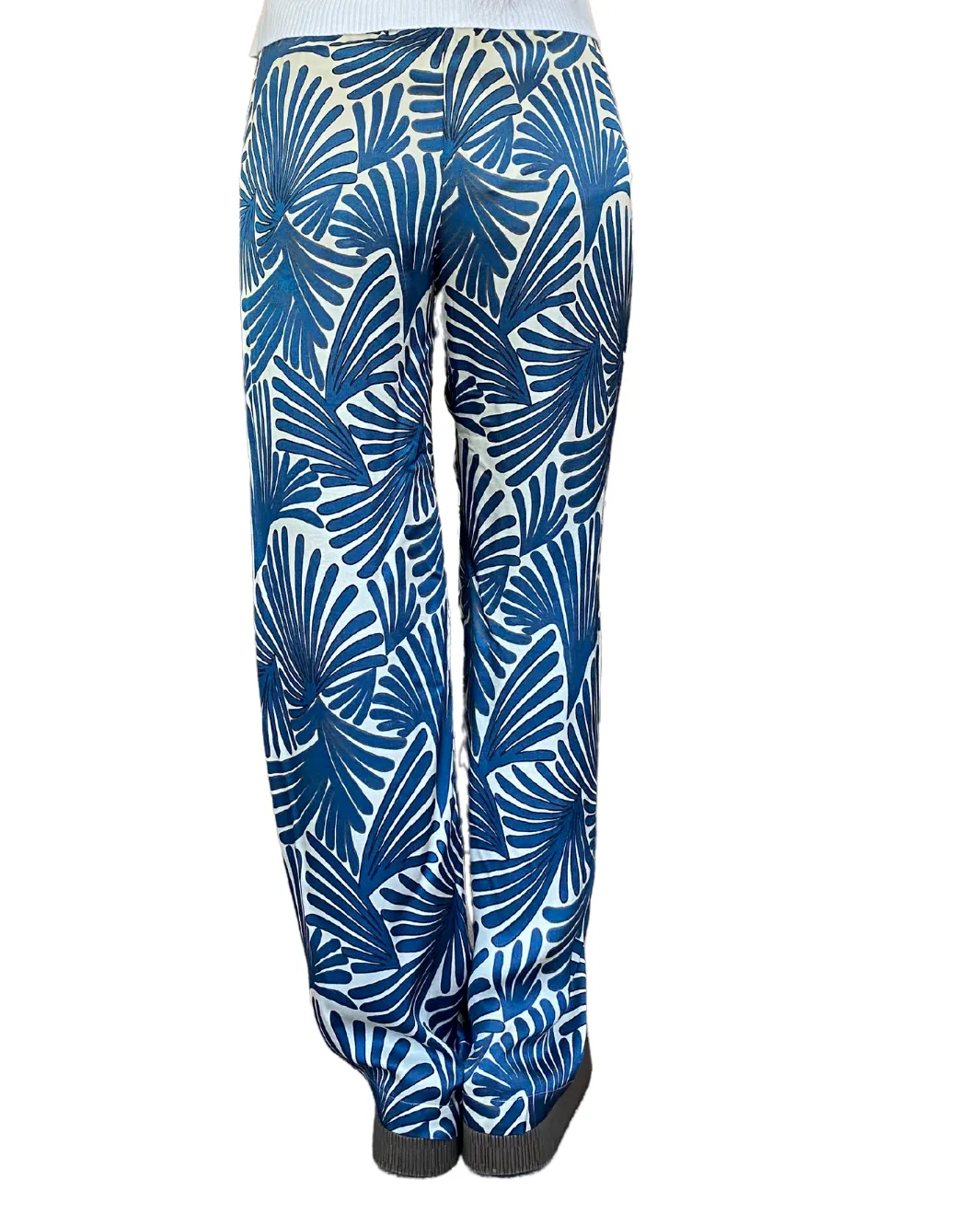 PRUNELLE WOVEN PANT IN BLUE