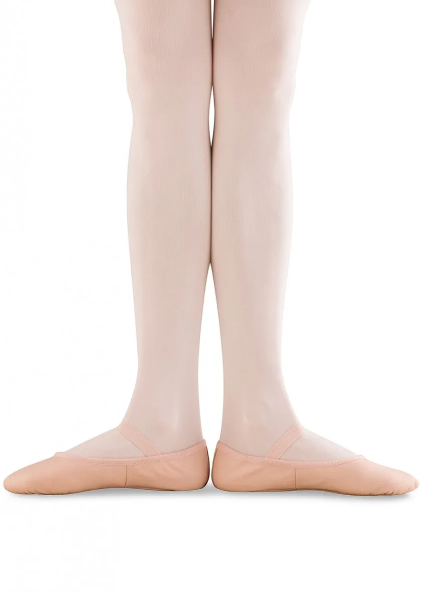 S0205G Dansoft (PNK) Leather Ballet Slipper