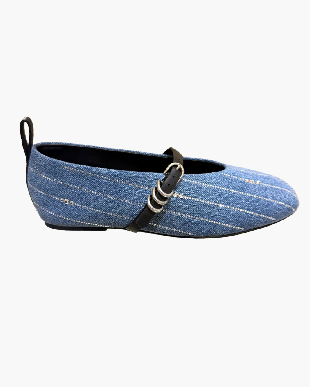 SPIRE MARY JANE IN MEDIUM WASH DENIM