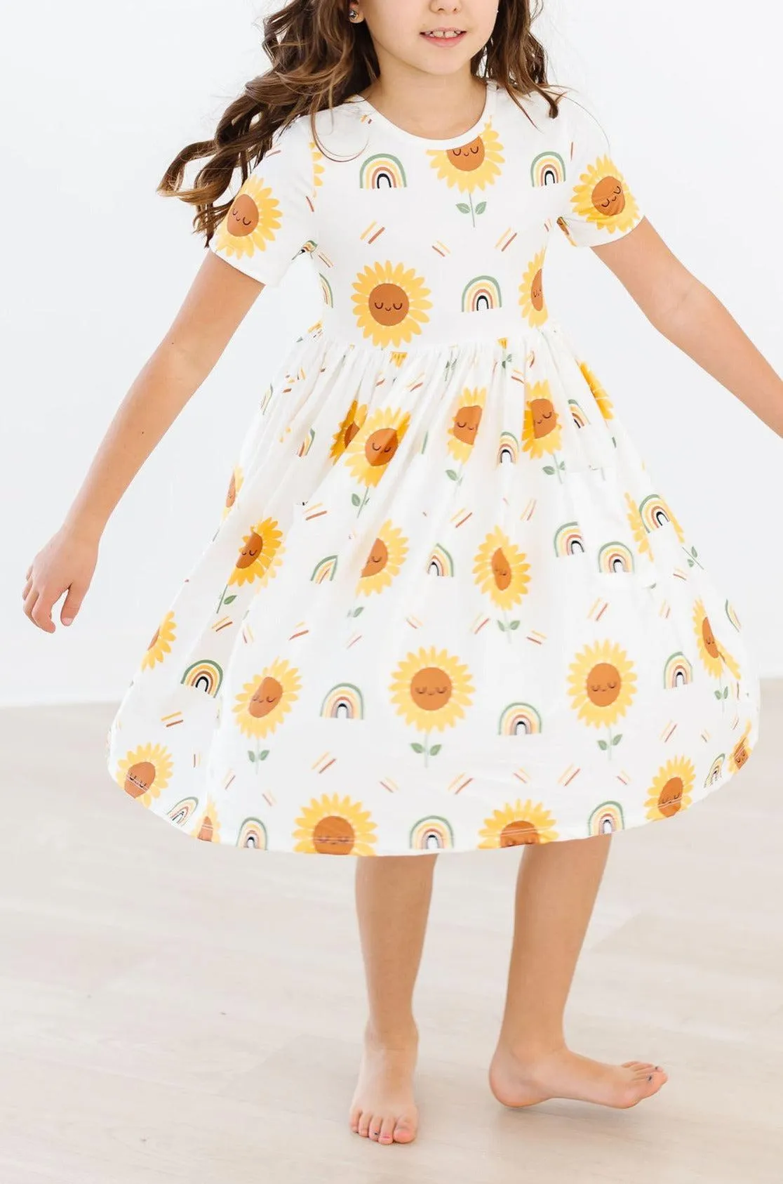 Sunflower S/S Pocket Twirl Dress