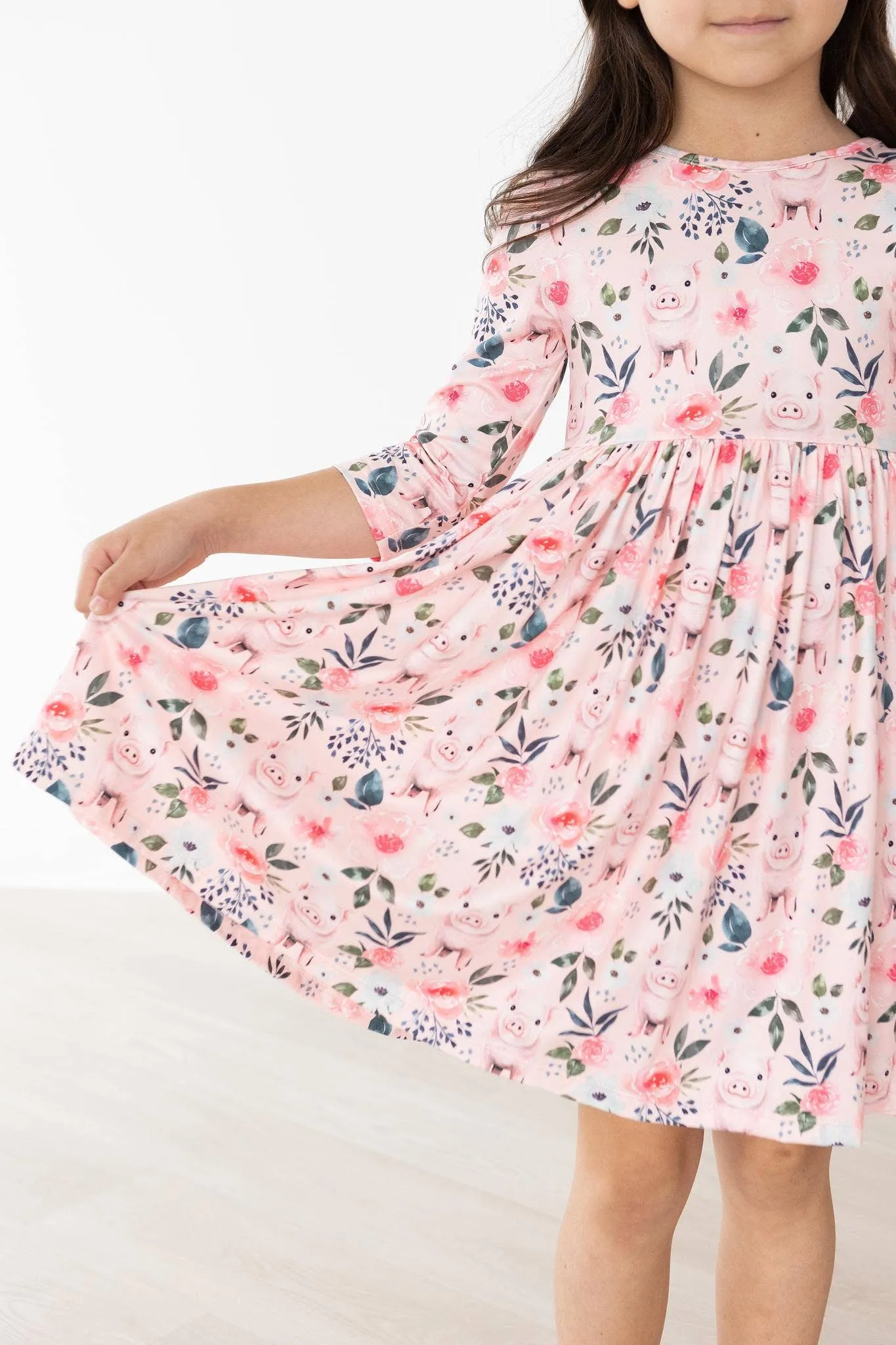 This Little Piggy Twirl Dress: Mila & Rose
